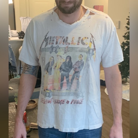 Vintage Metallica Men’s XL t-shirt single stitch 1994 - Picture 9 of 10